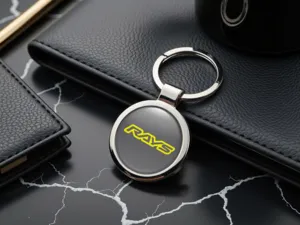 Rays Key Ring Personalised Pro Photo Glossy Custom